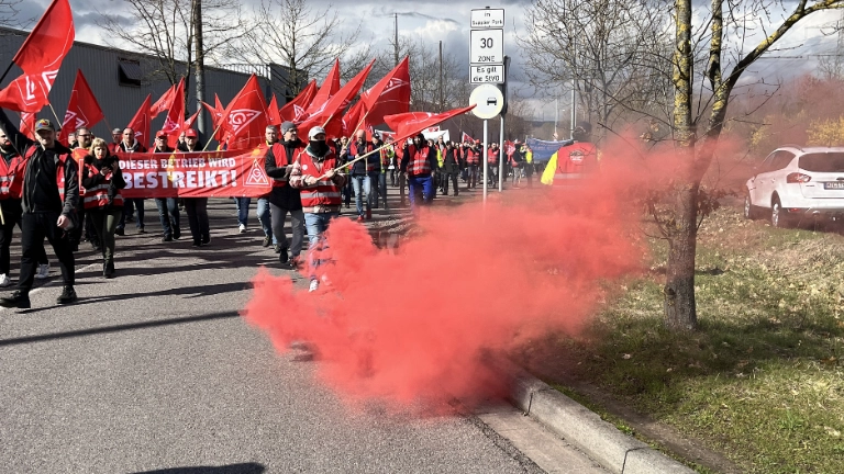 Unbefristeter Streik im I-Park geht weiter