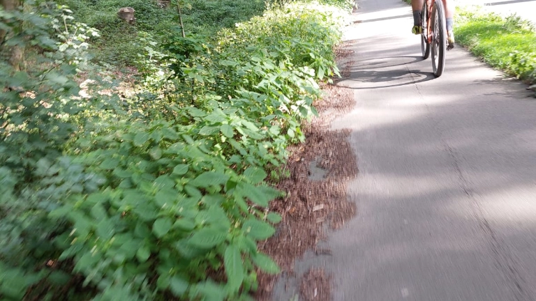 Radtour "Flamme der Solidarität"