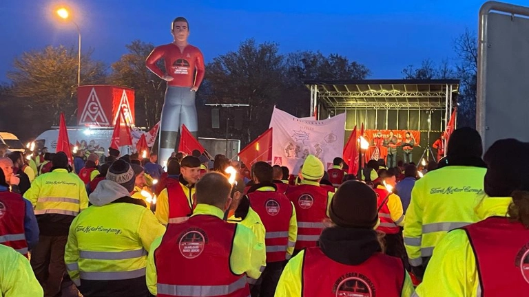 Saarlouis muss leben - Erneuter Warnstreik