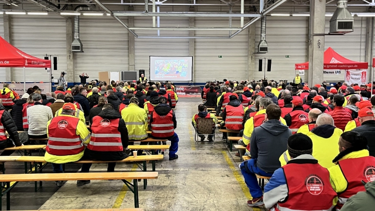 Unbefristeter Streik im I-Park geht weiter