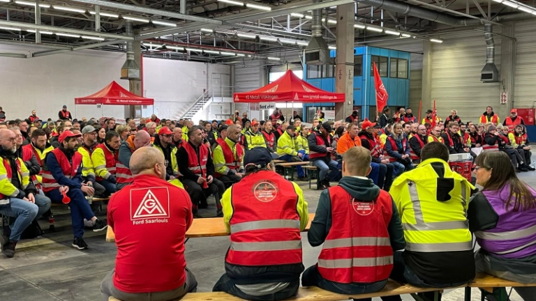 Unbefristeter Streik im I-Park Saarlouis gestartet!