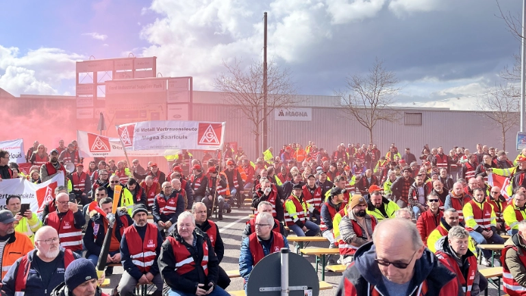 Unbefristeter Streik im I-Park geht weiter