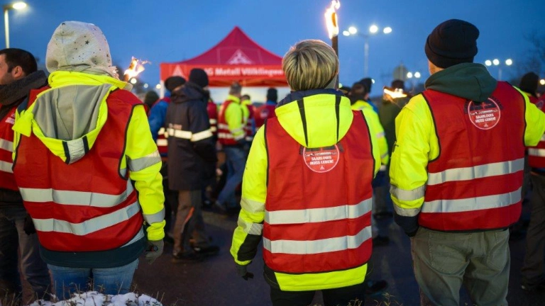 Saarlouis muss leben - Erneuter Warnstreik