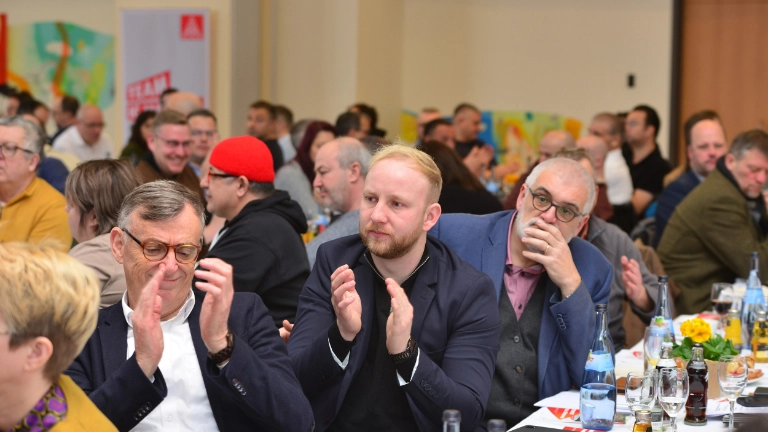 Konstituierende Delegiertenversammlung der IG Metall Völklingen mit Neuwahlen