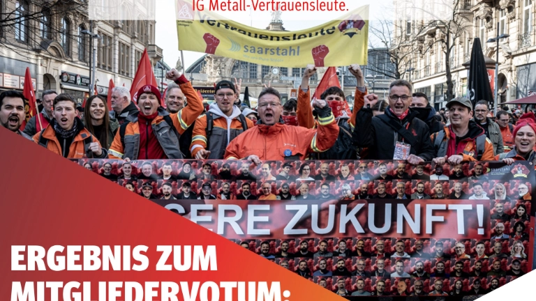 Saarstahl Auszählung