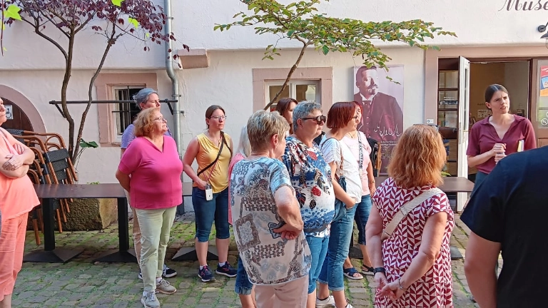 Ortsfrauenausschuss Völklingen zu Besuch in der Friedrich Ebert Gedenkstätte in Heidelberg