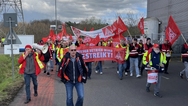 Unbefristeter Streik im I-Park geht weiter
