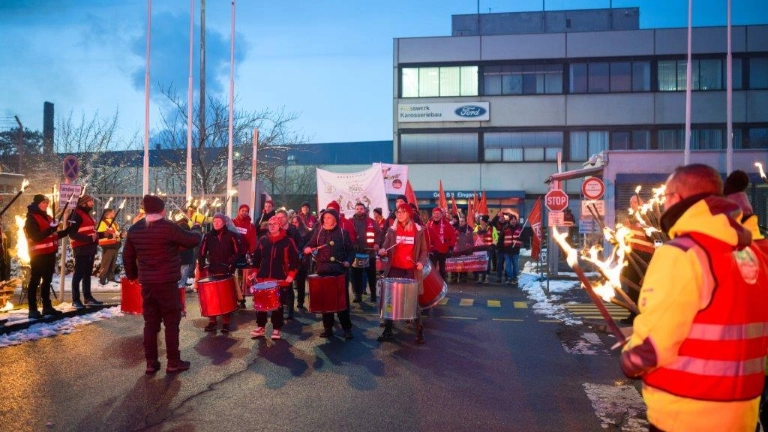 Saarlouis muss leben - Erneuter Warnstreik