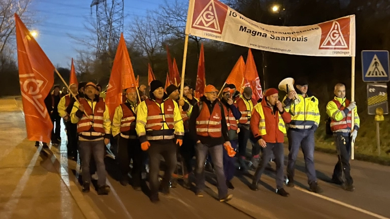 Unbefristeter Streik im I-Park Saarlouis gestartet!