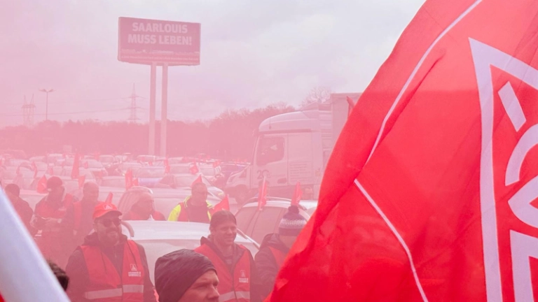 Tag Vier des unbefristeten Streiks im I-Park