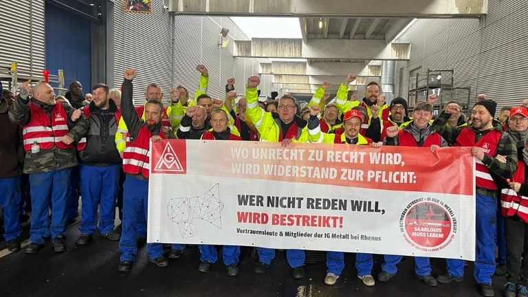 Warnstreik bei Rhenus LMS geht weiter