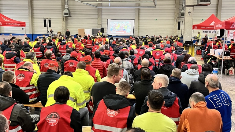 Unbefristeter Streik im I-Park geht weiter