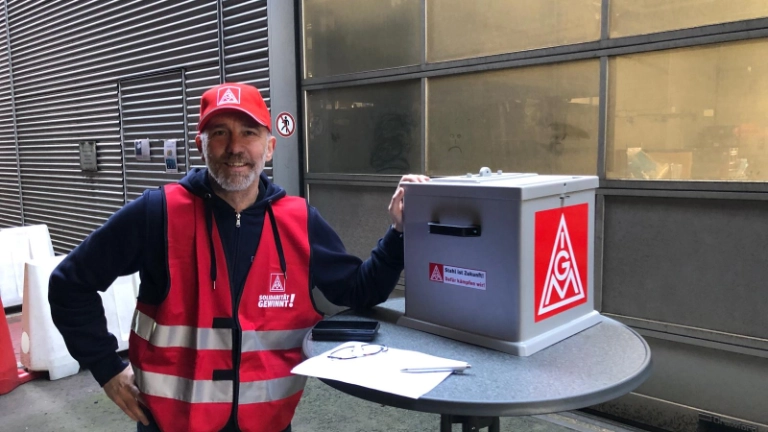 Rhenus LMS: Überwältigendes "JA" für Streik!