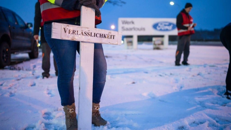 Saarlouis muss leben - Erneuter Warnstreik