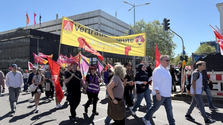 1. Mai 2026 in Saarbrücken