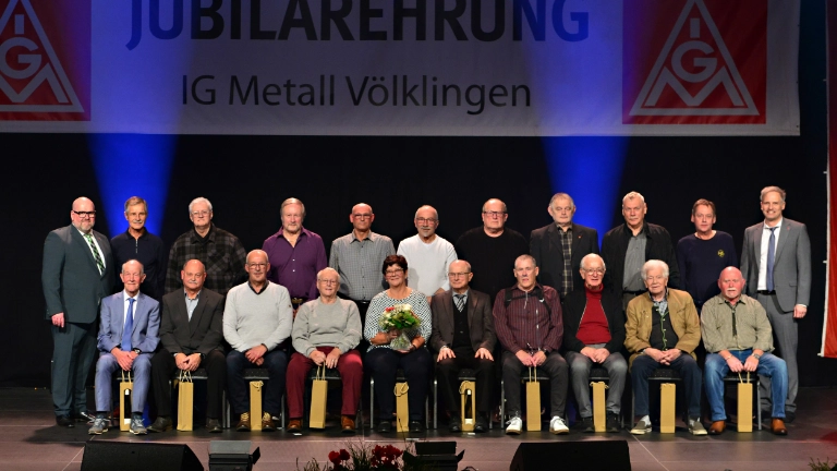 Jubilarehrung 2025 IG Metall Völklingen