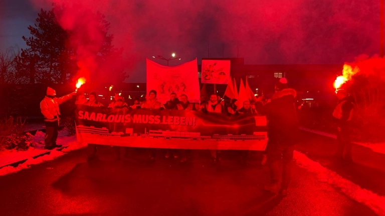 Saarlouis muss leben - Erneuter Warnstreik