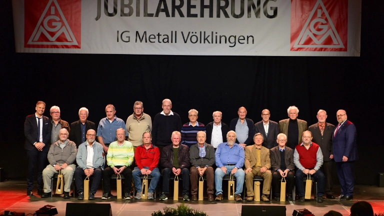 Jubilarehrung der IG Metall Völklingen 2024