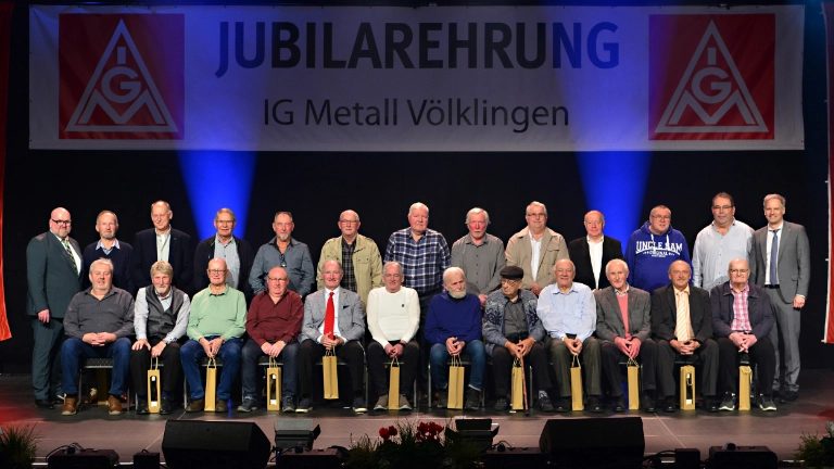 Jubilarehrung 2025 IG Metall Völklingen