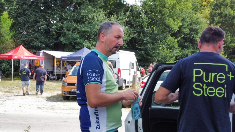 Radtour "Flamme der Solidarität"