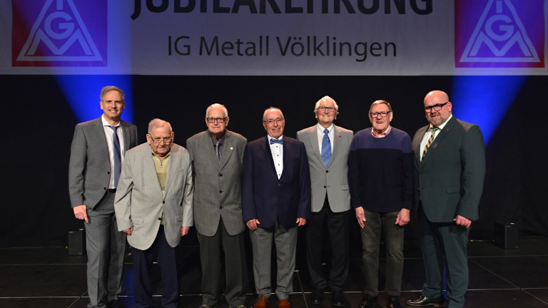 Jubilarehrung 2025 IG Metall Völklingen