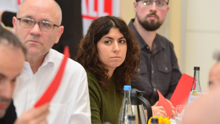 Konstituierende Delegiertenversammlung der IG Metall Völklingen mit Neuwahlen