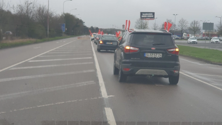 Tag Vier des unbefristeten Streiks im I-Park