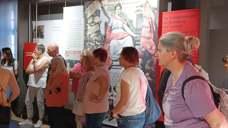 Ortsfrauenausschuss Völklingen zu Besuch in der Friedrich Ebert Gedenkstätte in Heidelberg