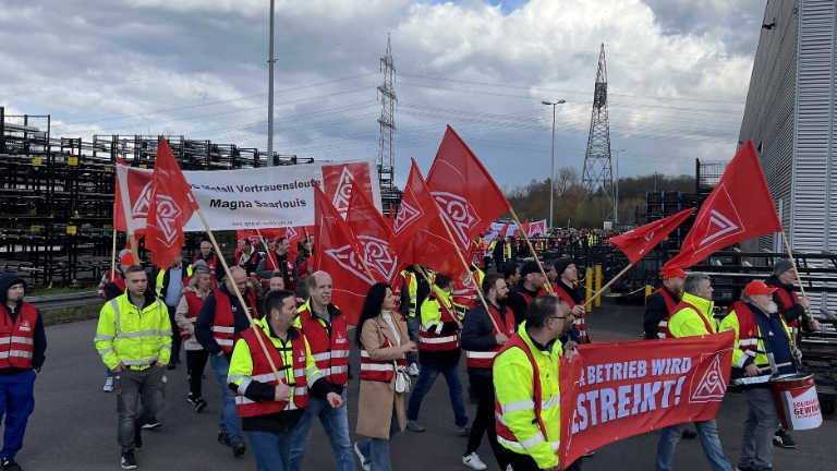 Unbefristeter Streik im I-Park geht weiter