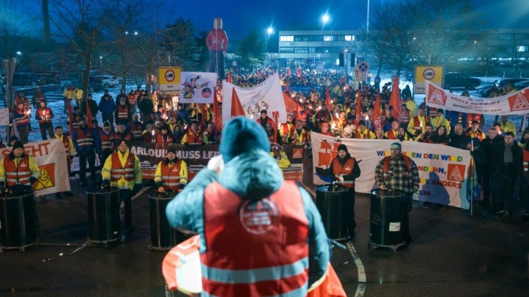 Saarlouis muss leben - Erneuter Warnstreik