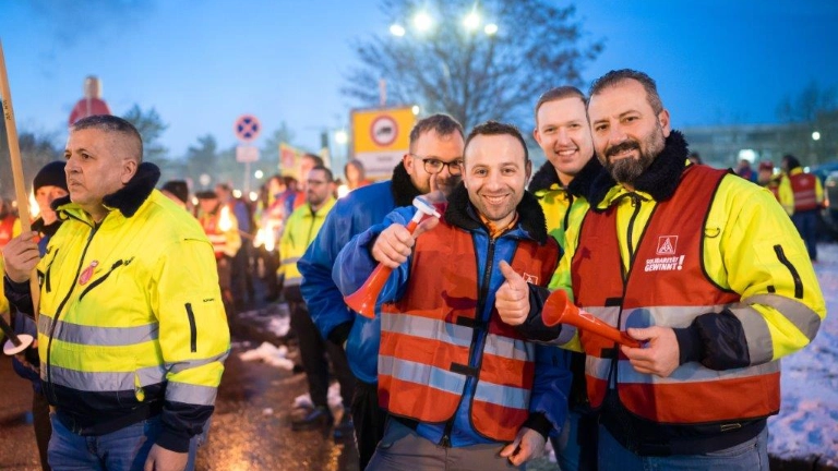 Saarlouis muss leben - Erneuter Warnstreik