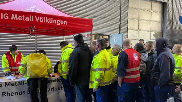 Rhenus LMS: Überwältigendes "JA" für Streik!