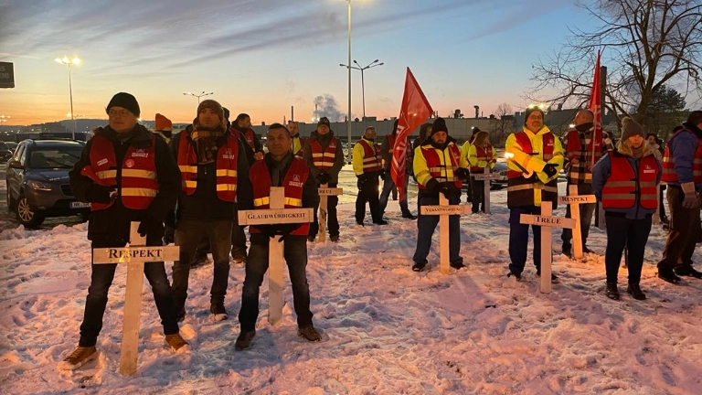 Saarlouis muss leben - Erneuter Warnstreik