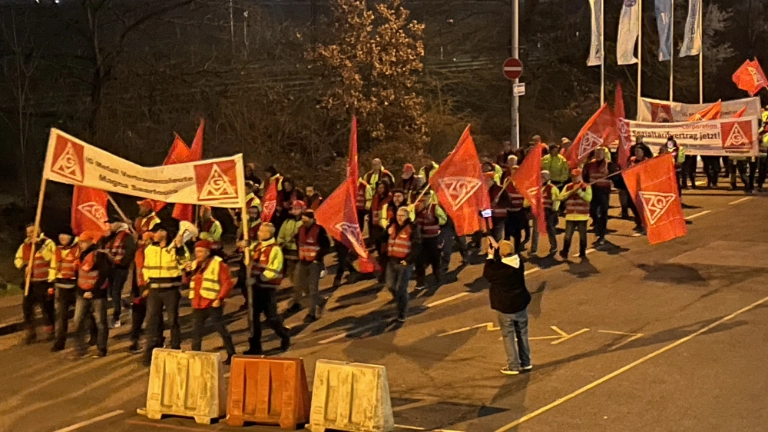 Unbefristeter Streik im I-Park Saarlouis gestartet!