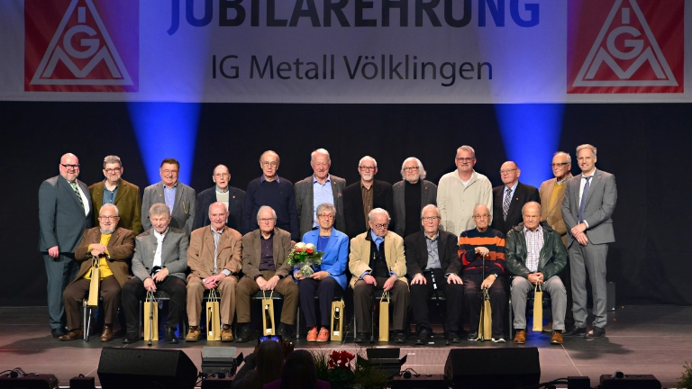 Jubilarehrung 2025 IG Metall Völklingen