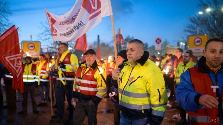 Saarlouis muss leben - Erneuter Warnstreik