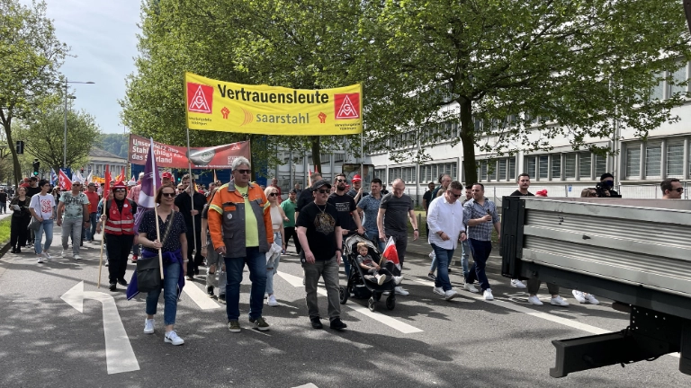 Tag der Arbeit 2024: Mehr Lohn, mehr Freizeit, mehr Sicherheit und mehr Demokratie