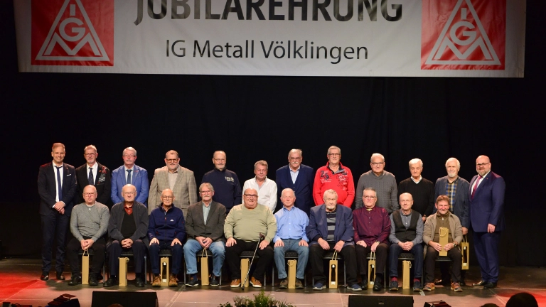 Jubilarehrung der IG Metall Völklingen 2024