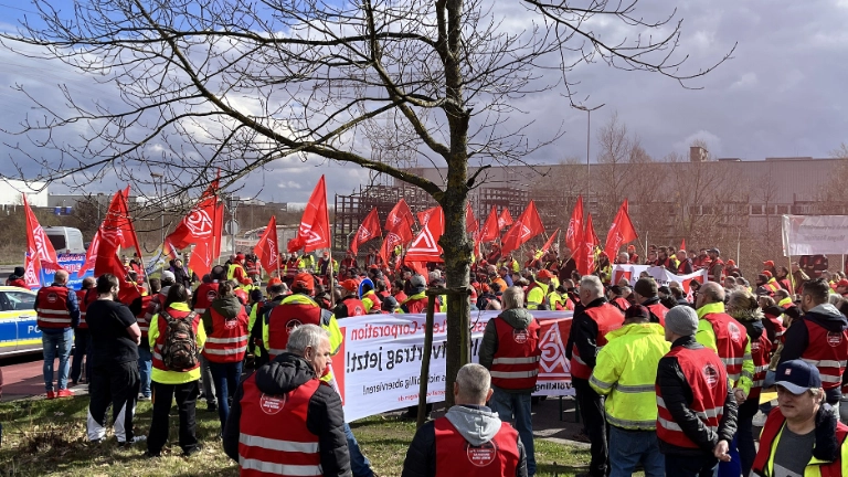 Unbefristeter Streik im I-Park geht weiter